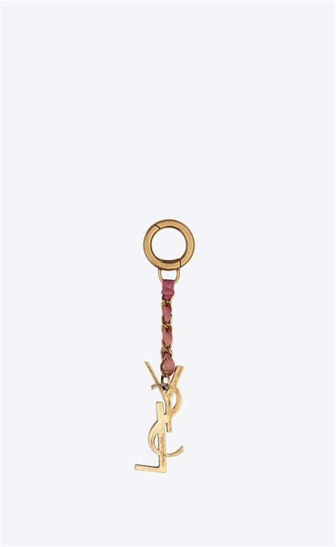 ysl key rings|YSL key holder.